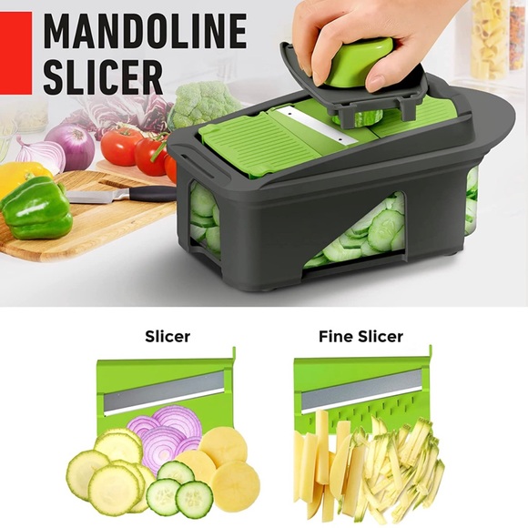 Mueller Pro Series All-in-One 12 Blade Mandoline Slicer - Picture 5 of 7